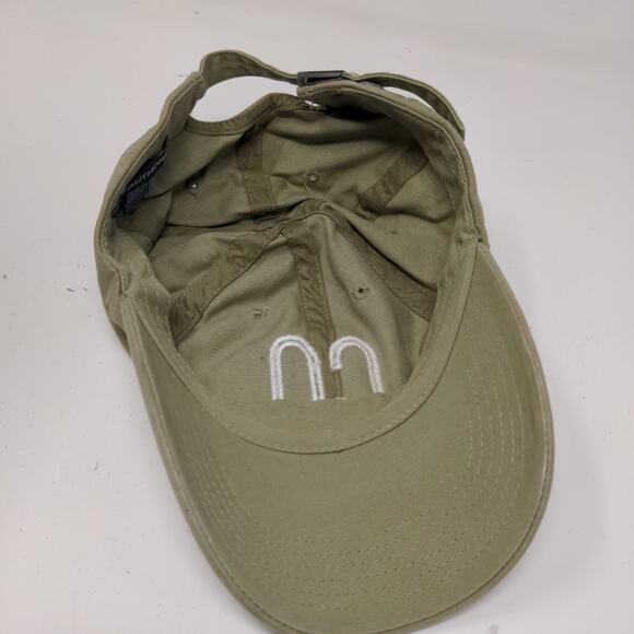 Port Authority Slideback Hat Embroidered CO Logo Green 100% Cotton - Picture 8 of 10